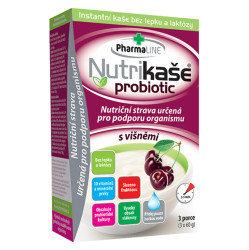 PHARMALINE Nutrikaše probiotic s višněmi 3 x 60 g