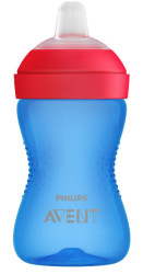 PHILIPS AVENT Hrnek Grippy s jemnou hubičkou chlapec 300 ml