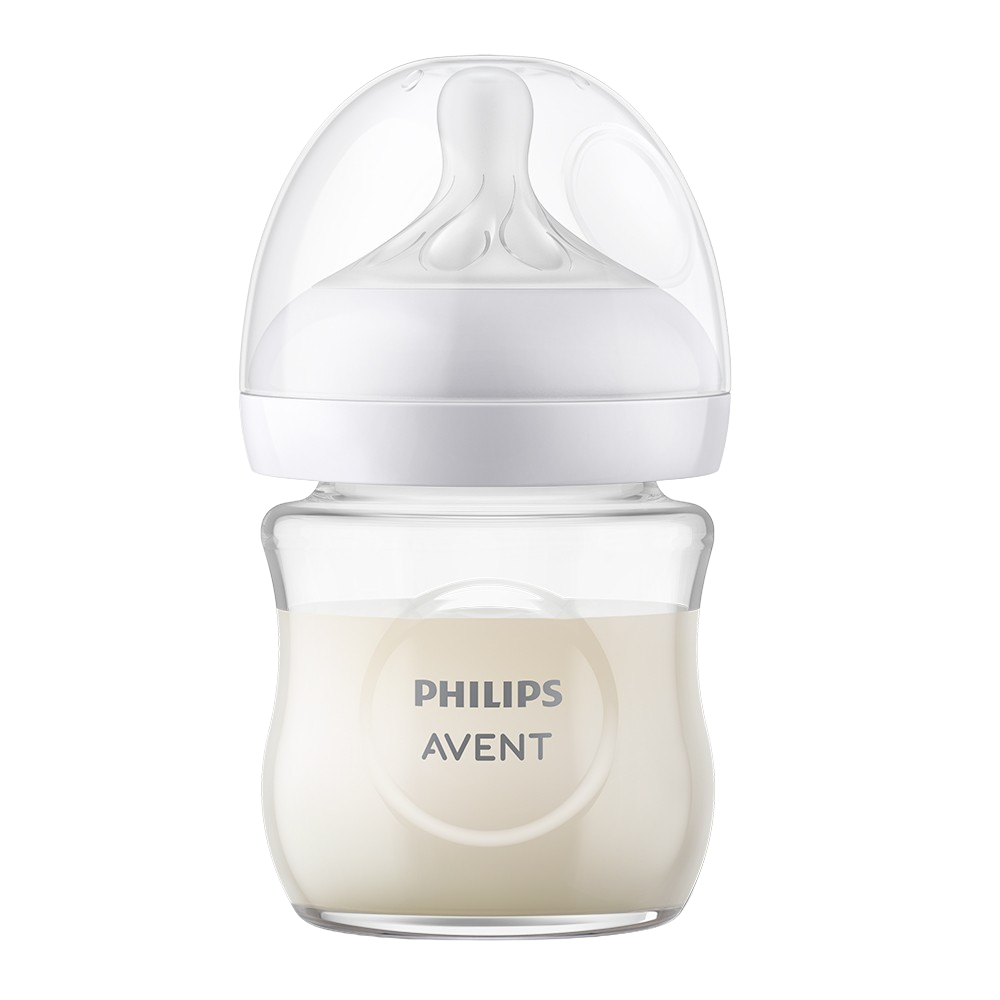 PHILIPS AVENT Láhev Natural Response skleněná 120ml, 0m+