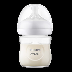 PHILIPS AVENT Láhev Natural Response skleněná 120ml, 0m+