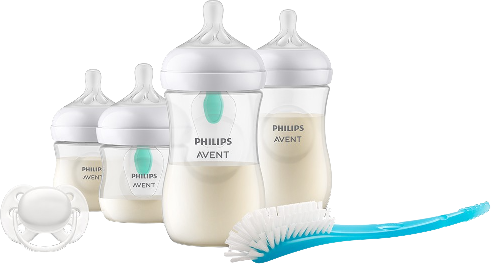 PHILIPS AVENT Novorozenecká startovní sada Natural Response s ventilom AirFree 8 ks