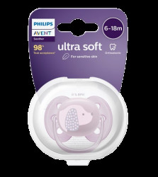 PHILIPS AVENT Philips AVENT Šidítko Ultrasoft Premium 6-18m fialová