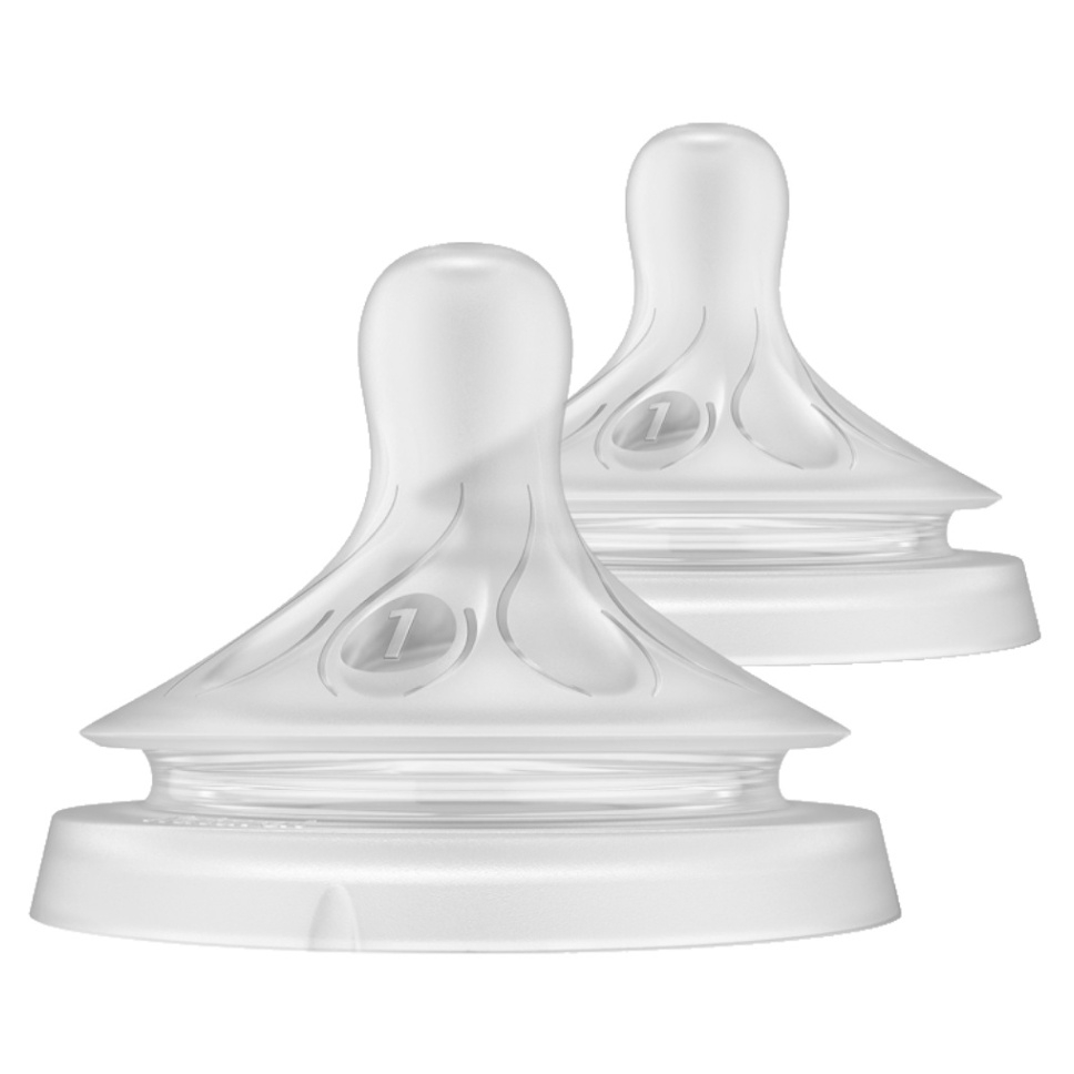 PHILIPS AVENT Savička Natural Response 1 první průtok 0m, 2 ks
