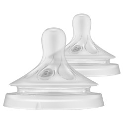 PHILIPS AVENT Savička Natural Response 3 pomalý průtok 1m+, 2 ks