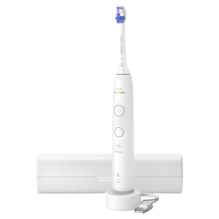 PHILIPS SONICARE 6100 HX7400/06 Sonický zubní kartáček white