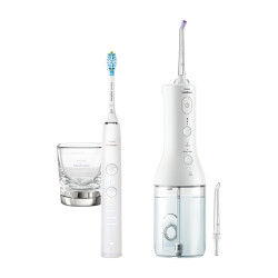 PHILIPS SONICARE 9000 DiamondClean white + Power Flosser white HX3886/41