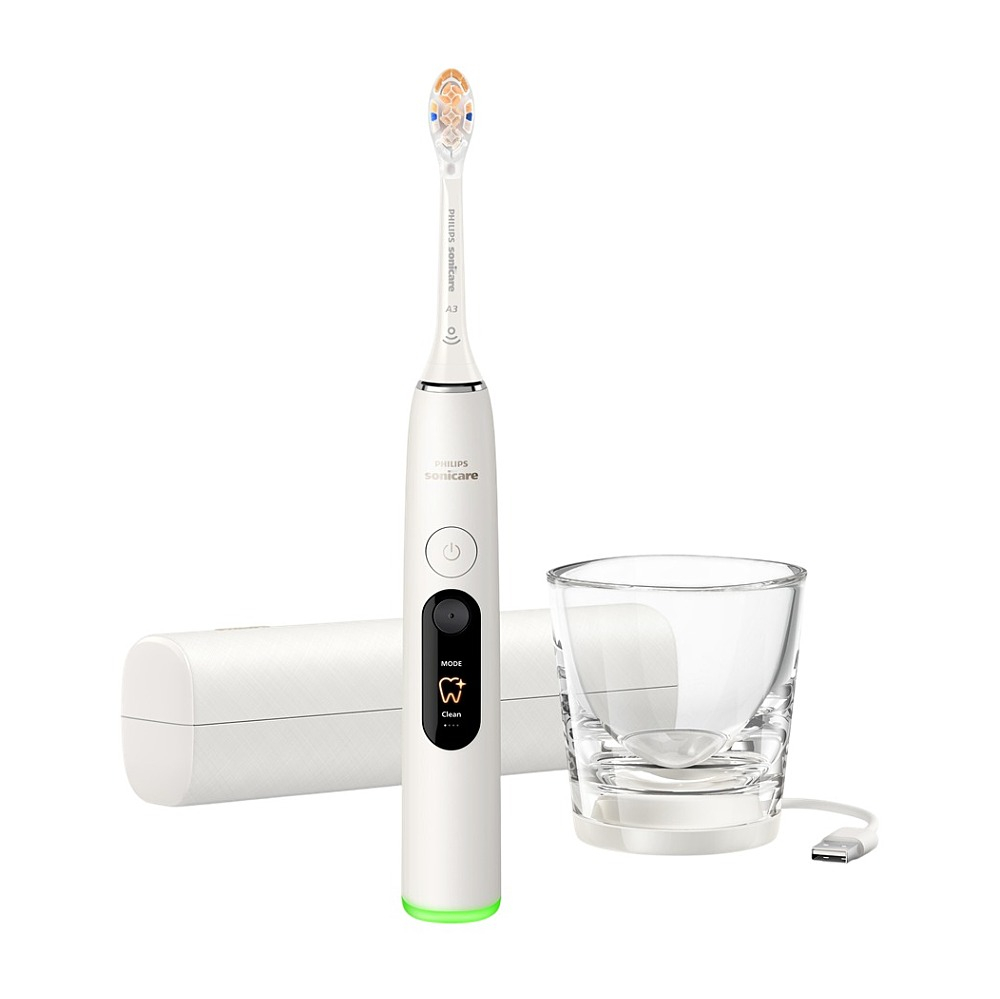 PHILIPS SONICARE DiamondClean 8500 kartáček HX8513/11 pudrově bílá