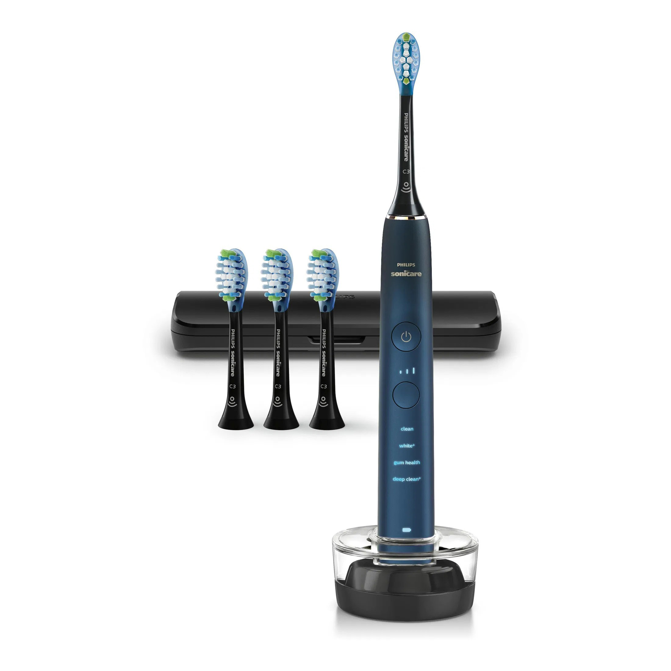 Philips Sonicare DiamondClean 9000 HX9911/89 sonický zubní kartáček nové generace + 4x náhradní hlavice