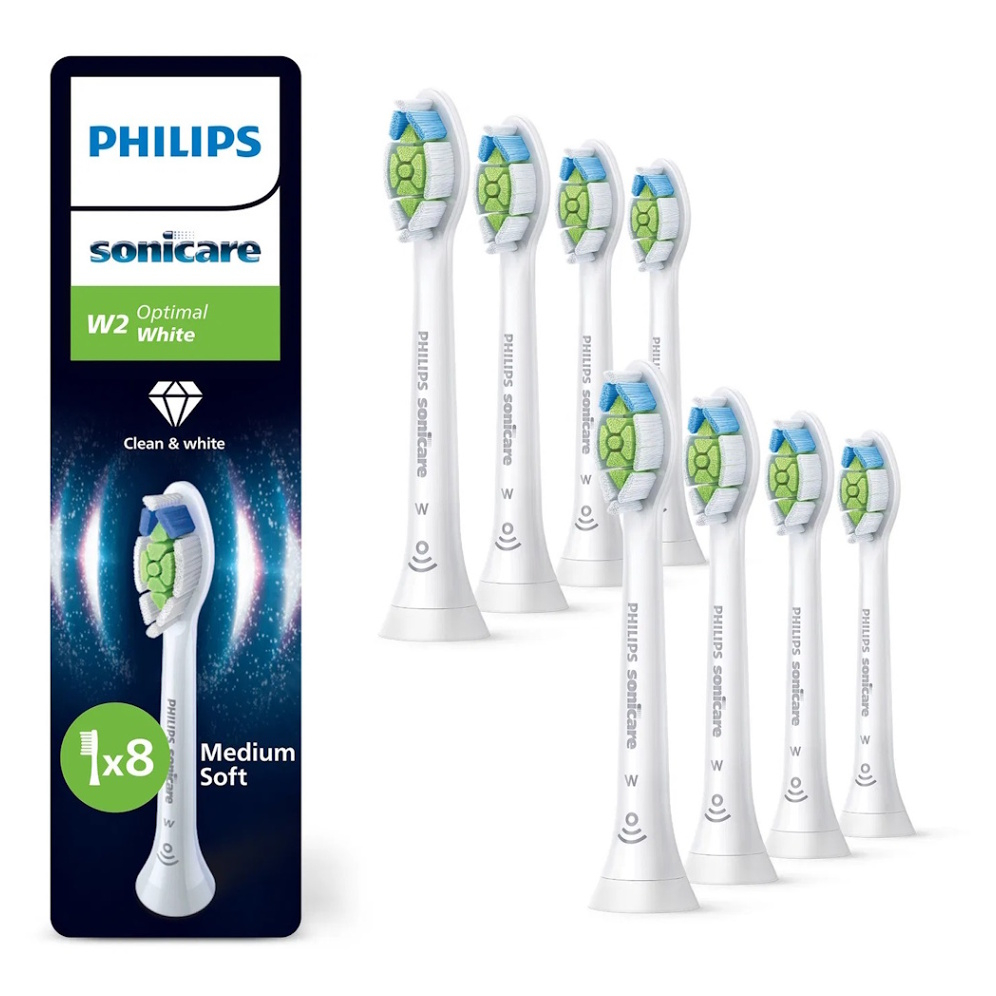 PHILIPS SONICARE HX6068/87 Optimal white náhradní hlavice 8 kusů