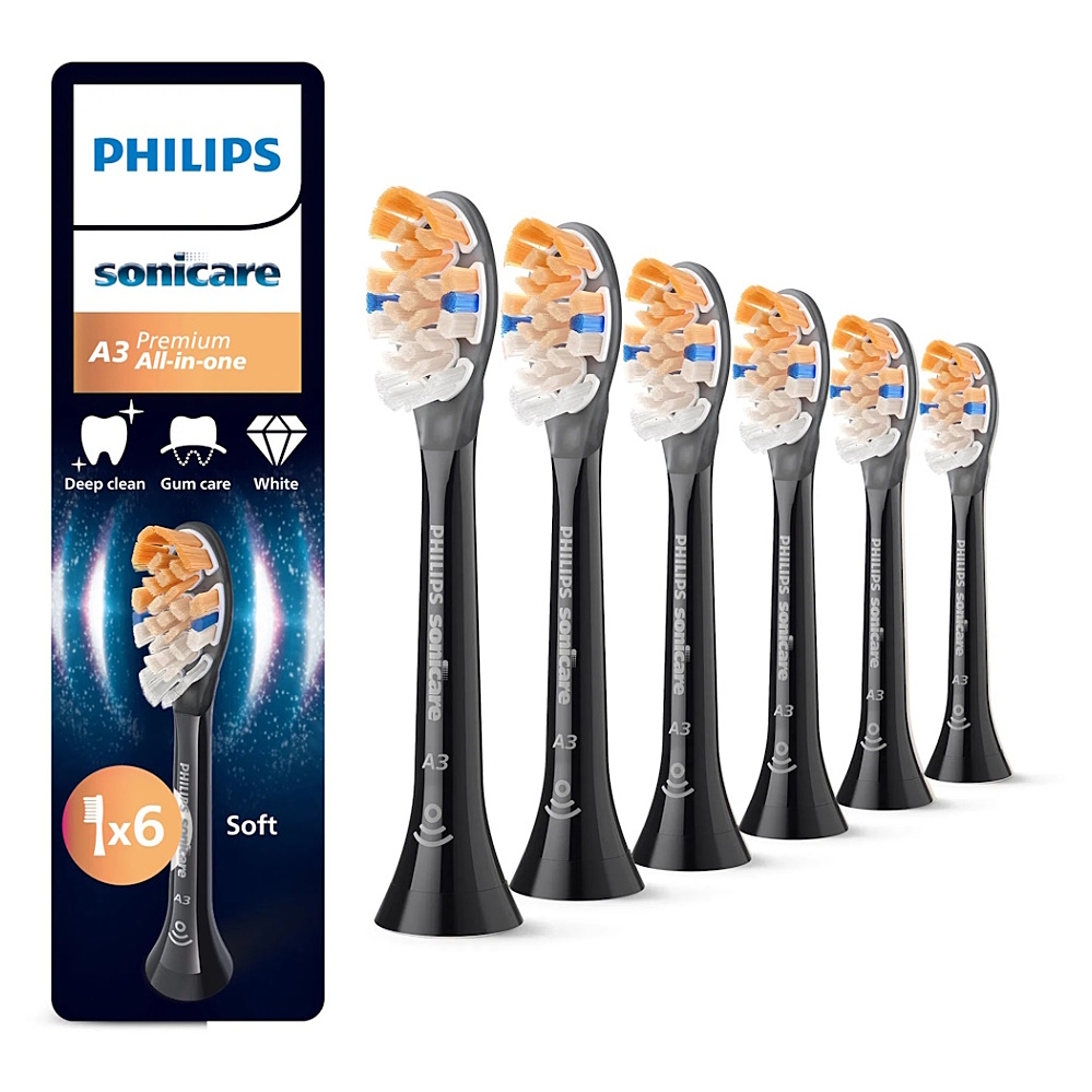 PHILIPS SONICARE HX9096/88 Premium all in one náhradní hlavice 6 kusů