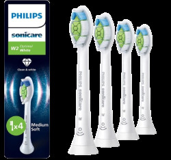 PHILIPS SONICARE Optimal White  HX6064/87, bílé 4 ks