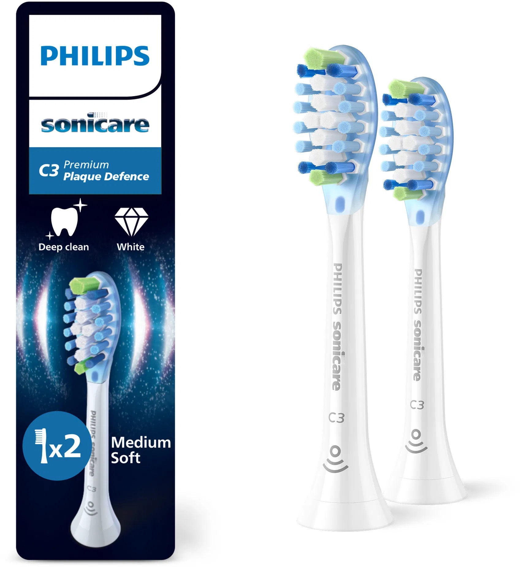 Philips Sonicare Premium Plaque Defence HX9042/87 náhradní hlavice 2 ks
