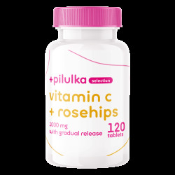 PILULKA SELECTION Vitamin C 1000 mg se šípky s postupným uvolňováním 120 tablet