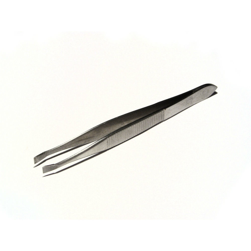 PINZETA kosmetická 9 cm šikmá hrana