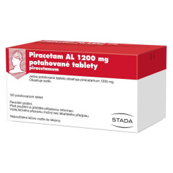 PIRACETAM AL 1200 mg Potahované tablety 120 kusů