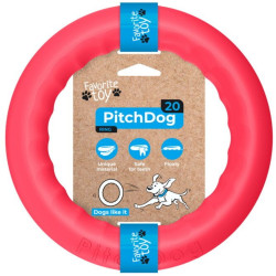 PITCHDOG Ring pěnový kruh pro psy červený, Velikost: 20