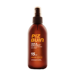 PIZ BUIN Tan&Protect SPF15 Olej urychlující proces opalování ve spreji 150 ml