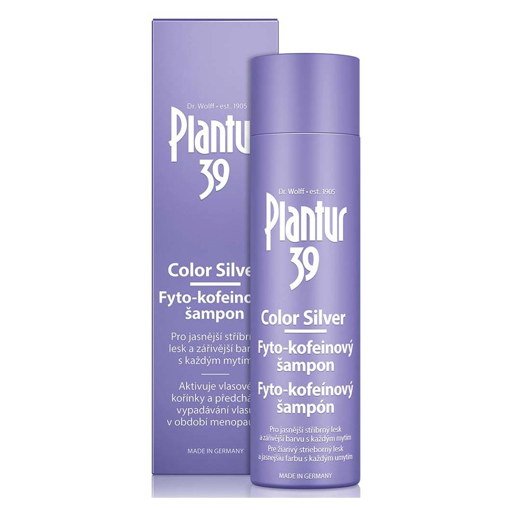PLANTUR 39 Color Silver Fyto-kofeinový šampon 250 ml