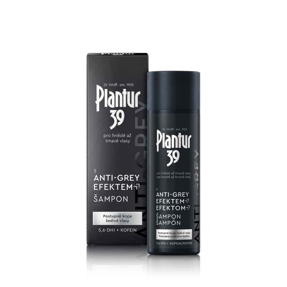 PLANTUR 39 Šampon s Anti-Grey efektem 200 ml