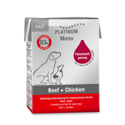 Platinum Menu Beef + Chicken - Hovězí + Kuře 375 g