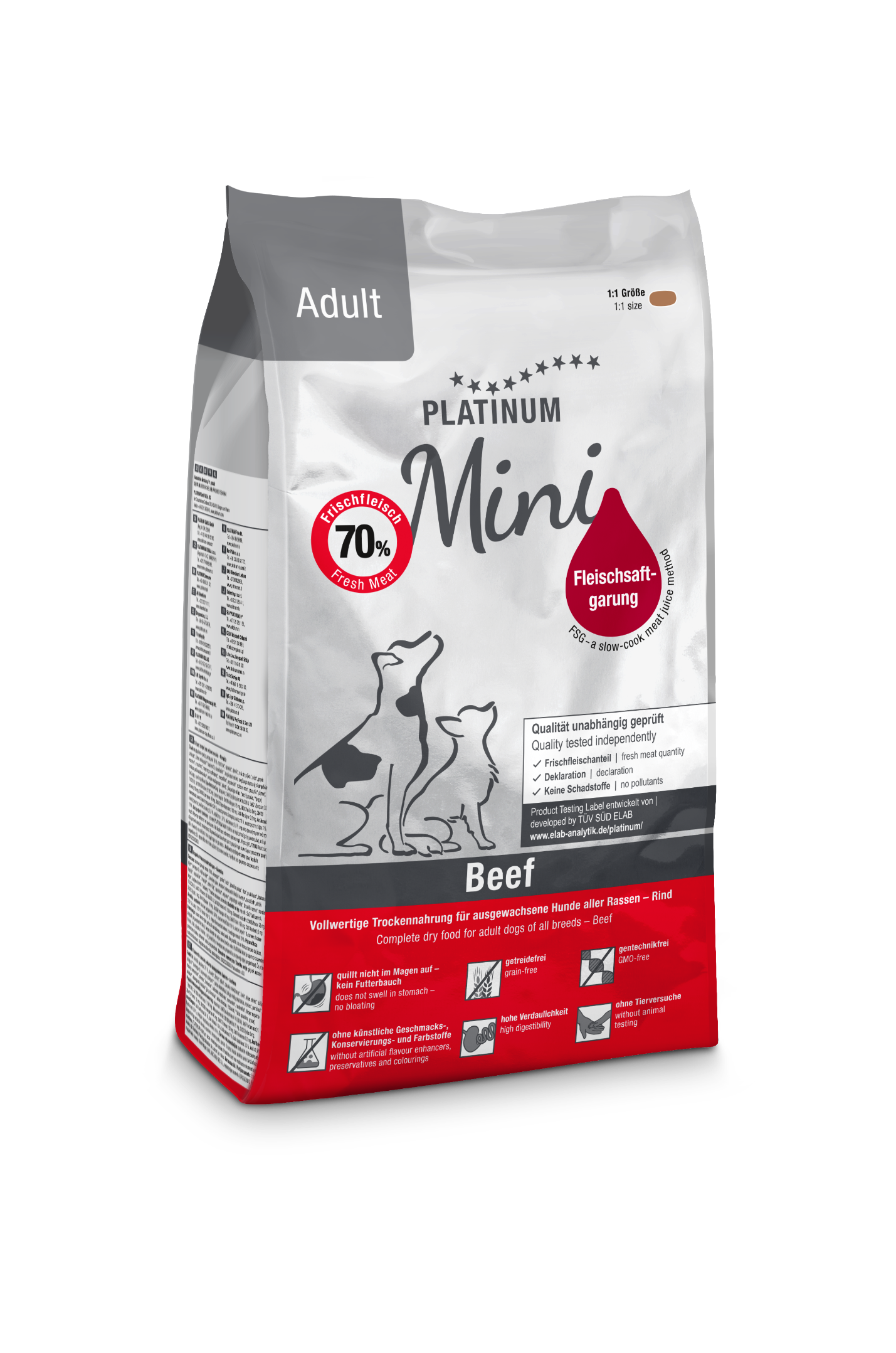 Platinum MINI Adult Beef - Hovězí 900 g