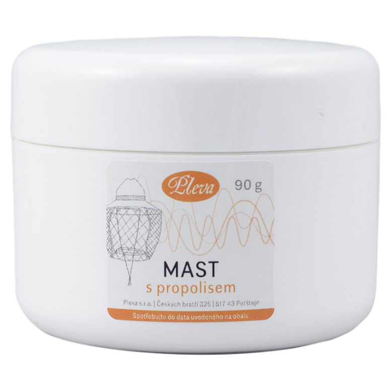 PLEVA Mast s propolisem velké balení 90 g