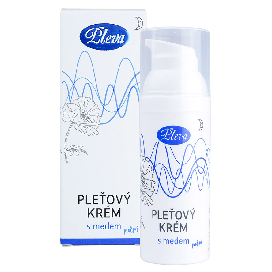 PLEVA Pleťový krém s medem noční 50 g