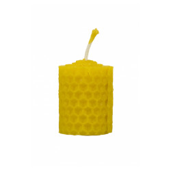 PLEVA Svíčka ze včelího vosku 30x33 mm