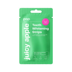 POP Juicy Apple bělicí pásky na zuby 7x2 ks jablečné