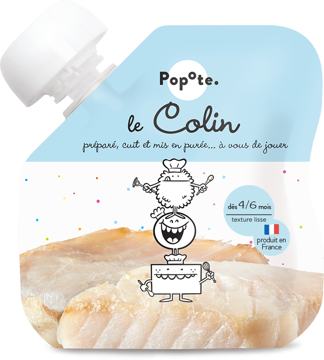 Popote Kapsička treska 4/6m+ 60 g