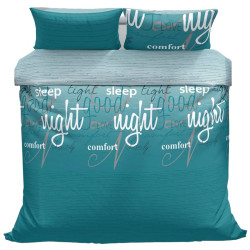 Povlečeme vše Bavlněné povlečení Krásný spánek - Modrý sen
