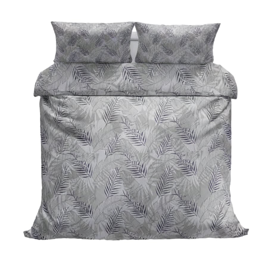 Povlečeme vše Bavlněné povlečení Šedé pírko 140x200, 70x90 cm