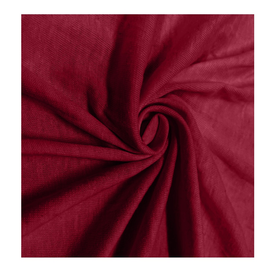 Povlečeme vše Prostěradlo Jersey Lux 180x200 cm vínová