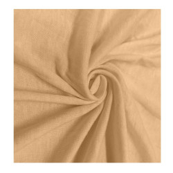 Povlečeme vše Prostěradlo Jersey Lux 90x200 cm béžová