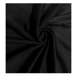 Povlečeme vše Prostěradlo Jersey Lux 90x200 cm černá