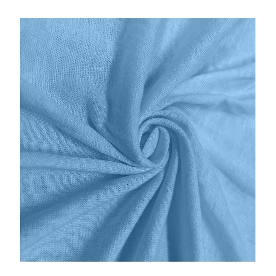 Povlečeme vše Prostěradlo Jersey Lux 90x200 cm modrá