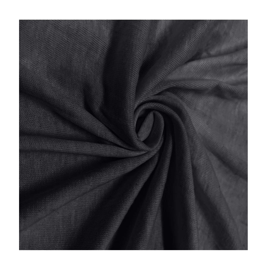 Povlečeme vše Prostěradlo Jersey Lux 90x200 cm tmavě šedá