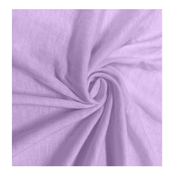 Povlečeme vše Prostěradlo Jersey Standard 180x200 cm světle fialová