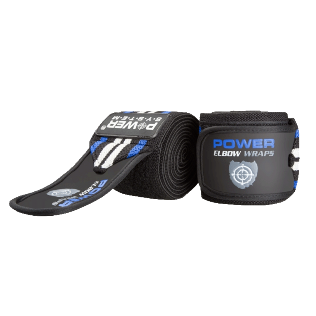 Power System Bandáž na lokty PS-3600 modrá - 7.5x150cm