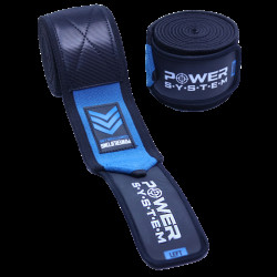 Power System Extra pevné bandáže na kolena Knee Wraps Extreme 3730 - modré