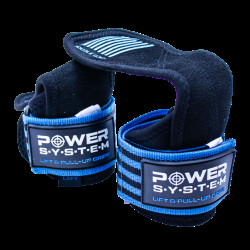 Power System Posilovací gripy Lift&Pull-Up Grips 3380 - modré
