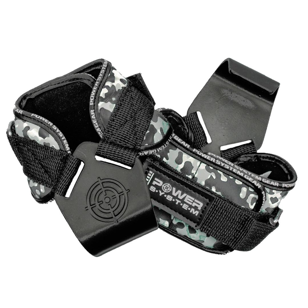 Power System Posilovací háky šedé - XL