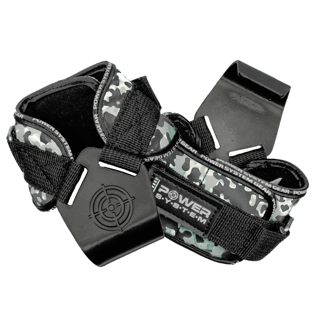 Power System Posilovací háky šedé - XL