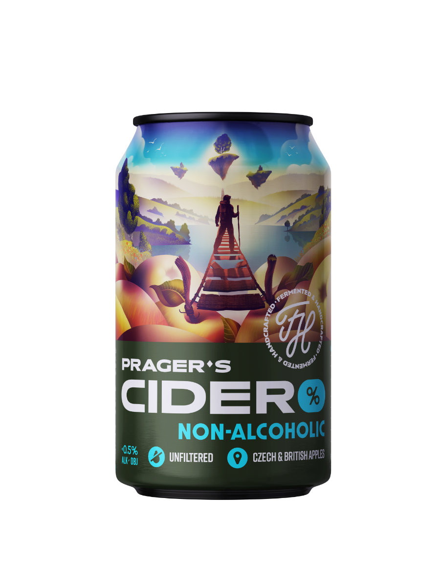 Pragers Cider non-alcoholic 330 ml