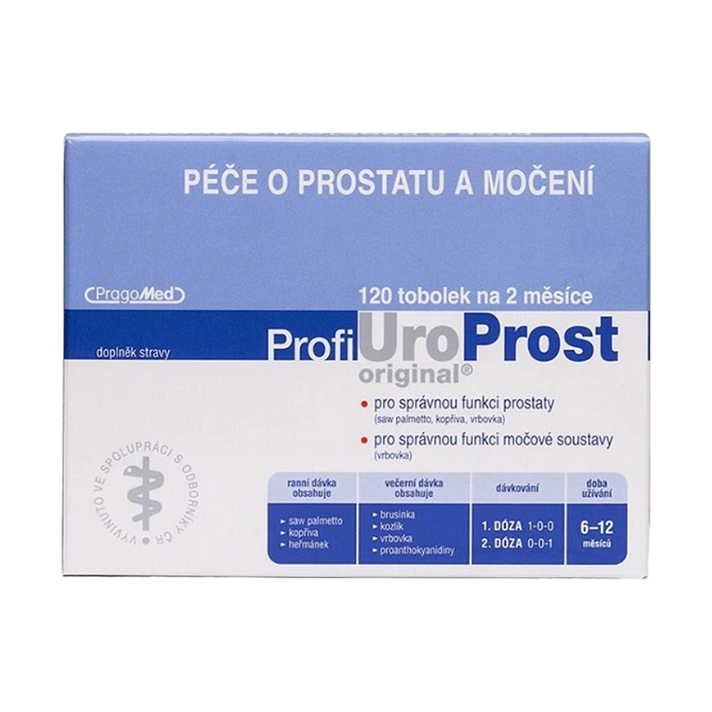 PRAGOMED ProfiUro original Prost 60 + 60 tobolek