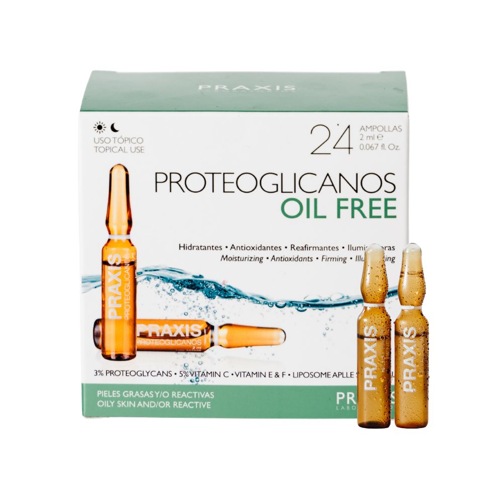 Praxis Laboratorios Proteoglicanos Oil Free ampule bez oleje 24 ks