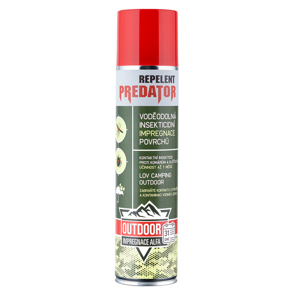 PREDATOR Outdoor Impregnace ALFA sprej 400 ml