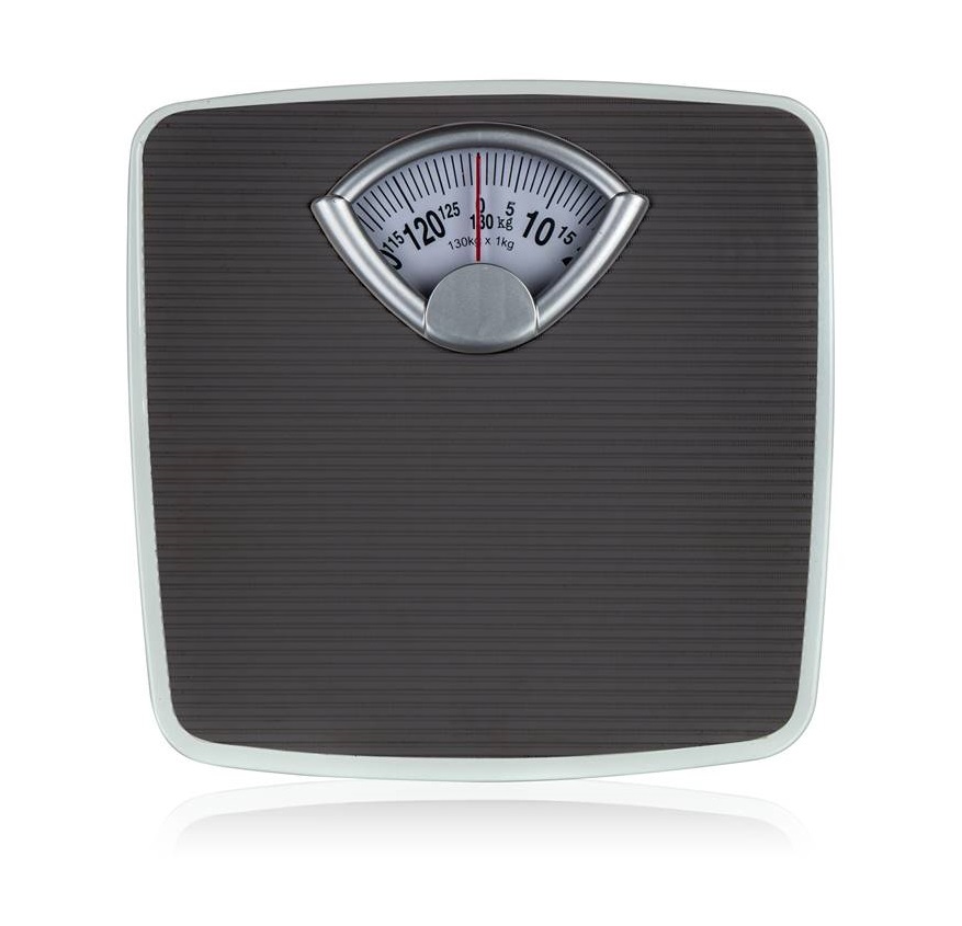 Pretty Up Osobní mechanická váha PU-07 130 kg černá