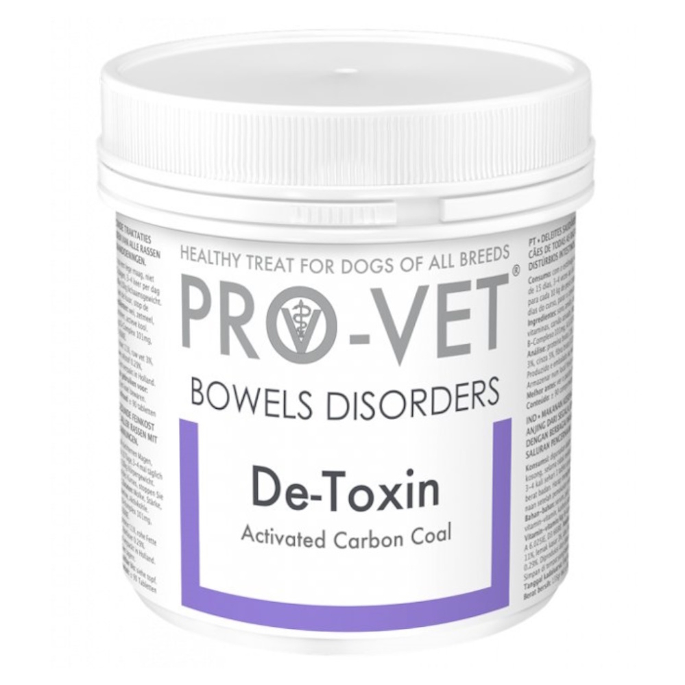 PRO-VET De-Toxin pastilky pro psy se zažívacími problémy 90 ks