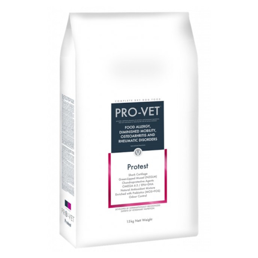 PRO-VET Protest granule pro psy s alergiemi, Hmotnost balení (g): 5 kg